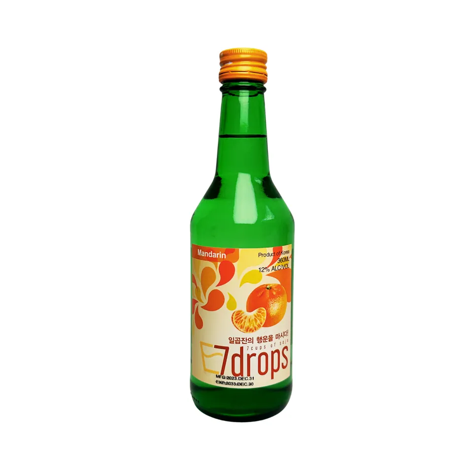 7 Drops Soju Sabor Mandarina