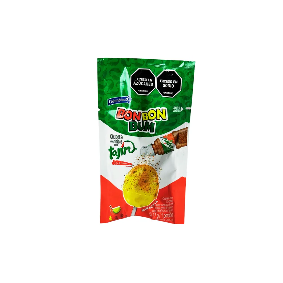 Bon Bon Bun Sabor Maracuyá Con Tajín