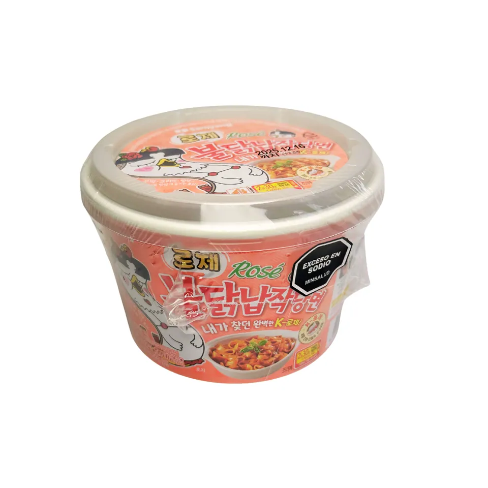 Ramen Buldak Rosé — Sabor Pollo Picante con Crema