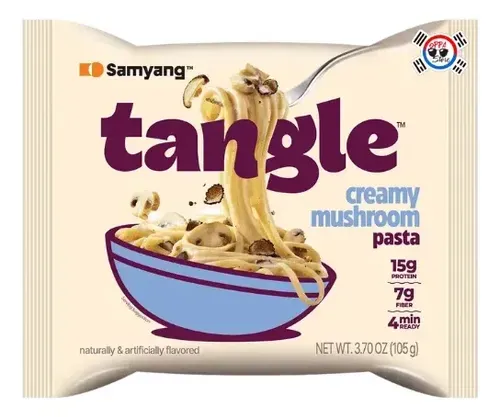 SAMYANG TANGLE CREAMY MUSHROOM PASTA