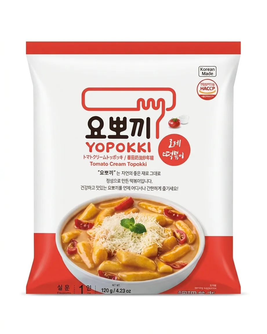 YOPOKKI TOMATE CREAM TOPOKKI