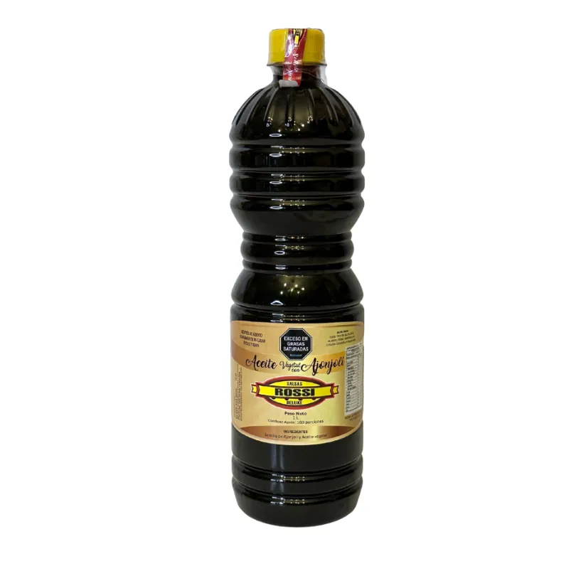 Aceite de Ajonjolí Oscuro Rossi 1L