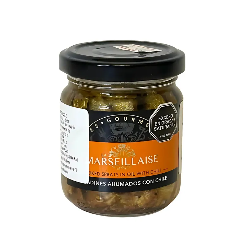 Espadines Ahumados con Chile La Marseillaise 70 g