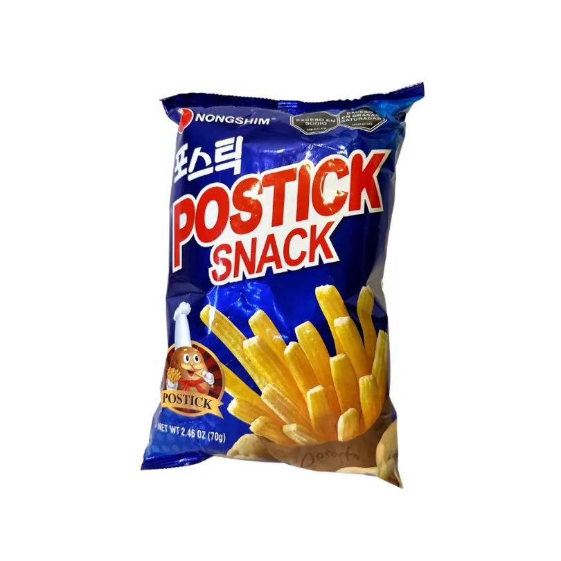 Papitas Fritas Postick Snack Nongshim – 70 g