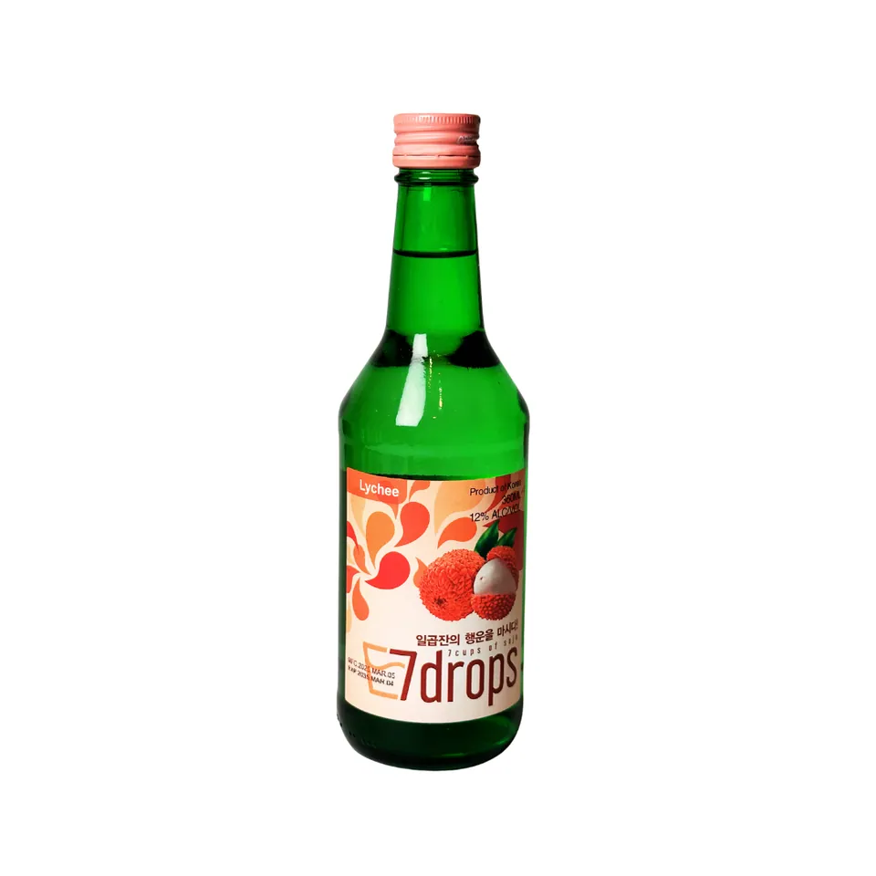 7 Drops Soju sabor Lychee