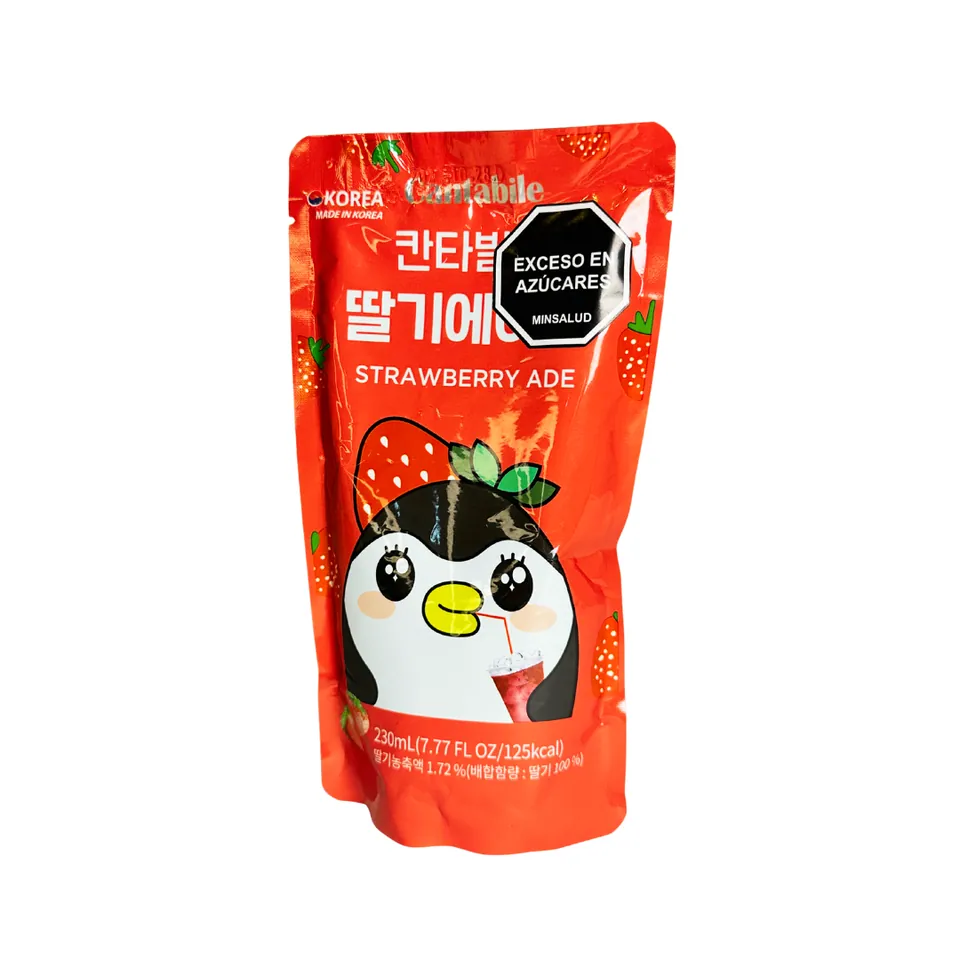 CANTABILE STRAWBERRY ADE - Bebida Sabor Fresa